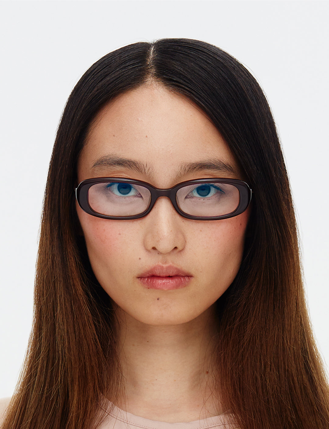 Model is wearing the Hot Futures Cherry Red Prescription Glasses 